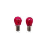 COPPIA LAMPADINE DOPPIO FILAMENTO ROSSE FIAT 500