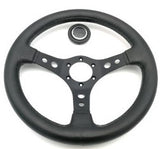 VOLANTE SPORTIVO COLORE NERO DIAM. 330 MM FIAT 500